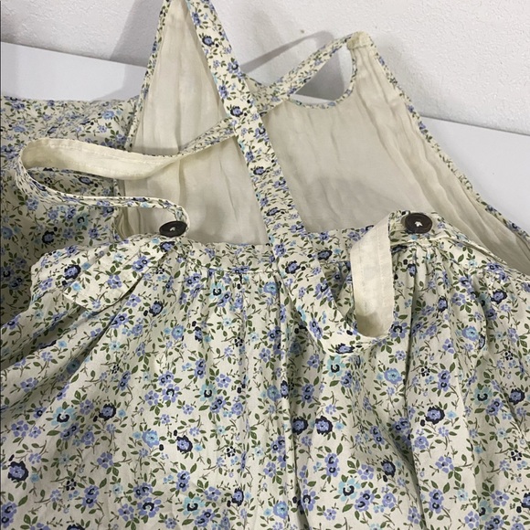 SOLD - Free People Petunia Smocked Floral Mini Dress - Picture 6 of 9